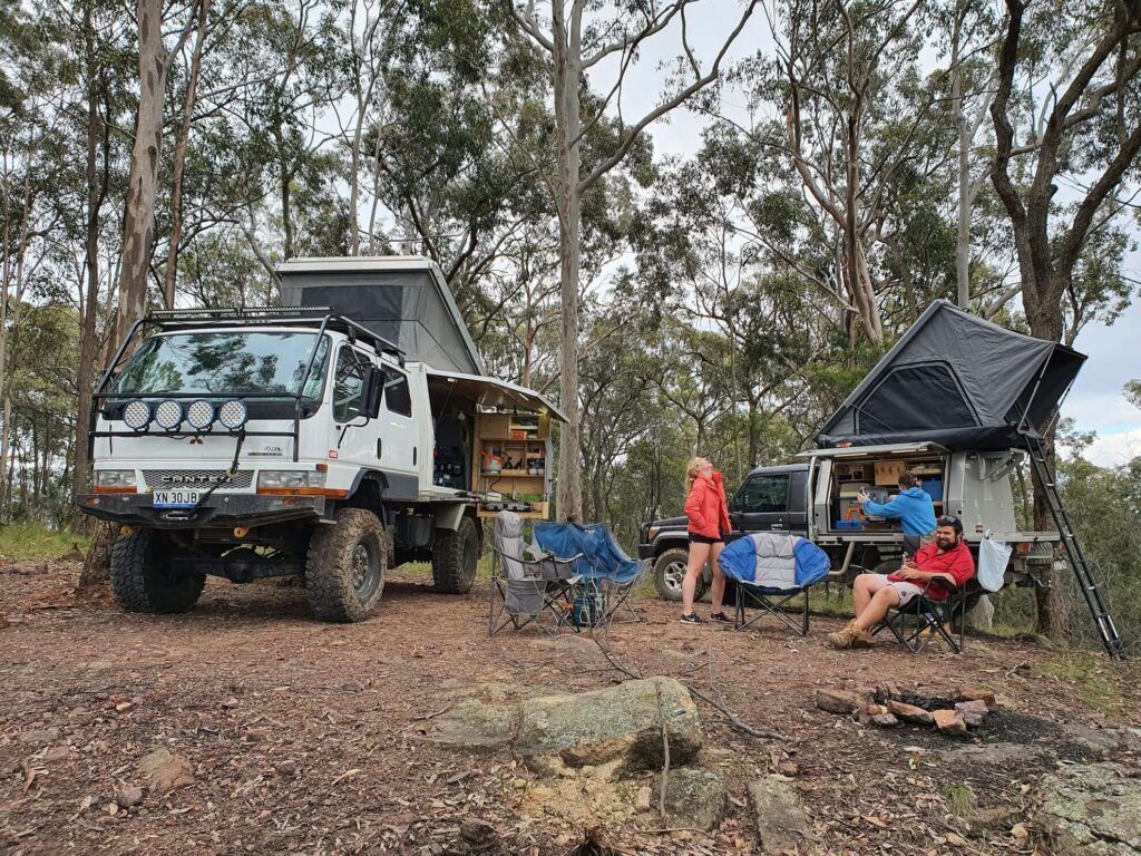 Campamento overland