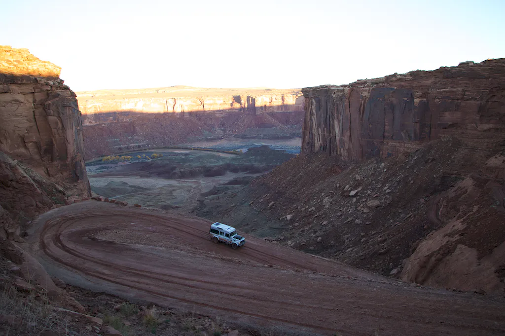 Land Rover Defender en Utah